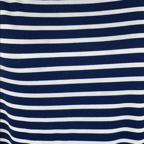 Rouge Collection blue/white stripe t-shirt dress - Picture 2 of 5